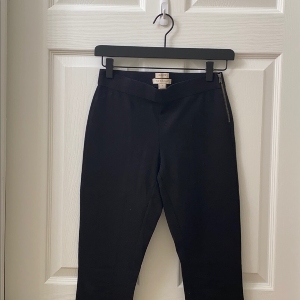 JCrew Factory Gigi Pant in black Ponte